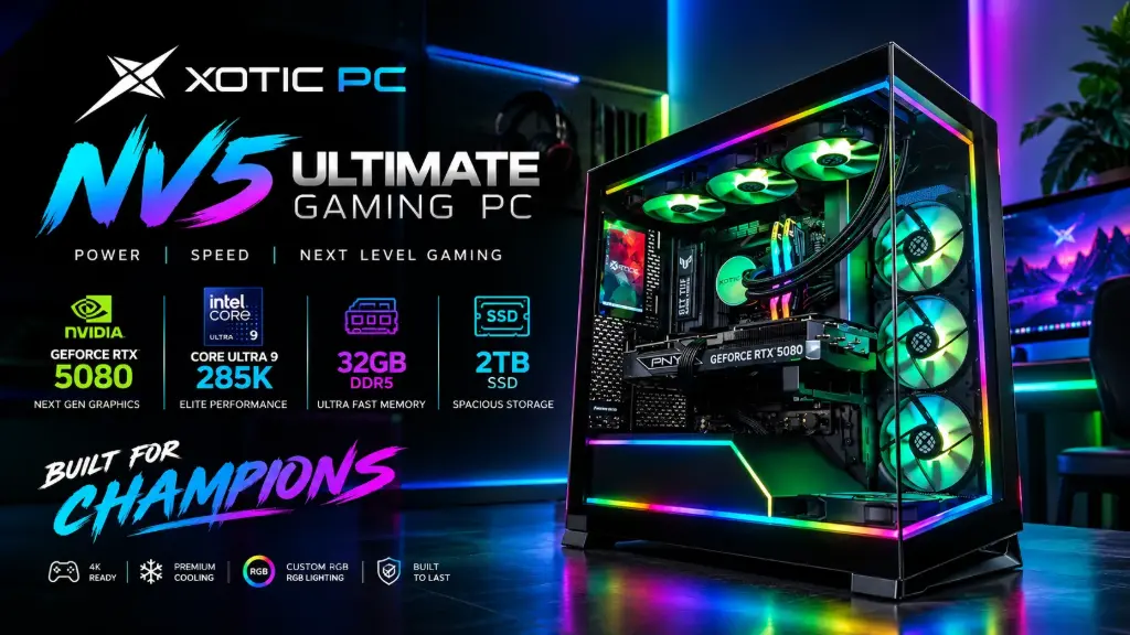 XOTIC PC NV5 Ultimate Gaming PC